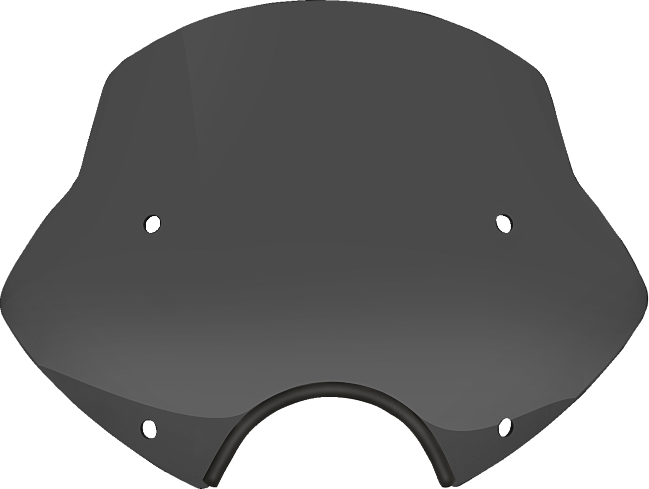 MEMPHIS SHADES Speed Demon Sportshields - 13" - 7" Headlight Cutout - Dark Black Smoke MEP54310