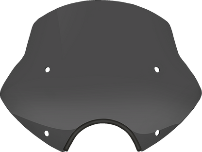 MEMPHIS SHADES Speed Demon Sportshields - 13" - 7" Headlight Cutout - Dark Black Smoke MEP54310