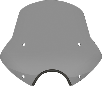 MEMPHIS SHADES Speed Demon Sportshields - 15" - 7" Headlight Cutout - Black Smoke MEP54412