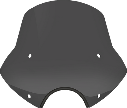 MEMPHIS SHADES Speed Demon Sportshields - 15" - 7" Headlight Cutout - Dark Black Smoke MEP54410