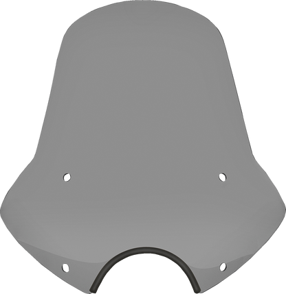 MEMPHIS SHADES Speed Demon Sportshields - 19" - 7" Headlight Cutout - Black Smoke MEP54512