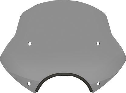 MEMPHIS SHADES Speed Demon Sportshields - 13" - 9" Headlight Cutout - Black Smoke MEP54612