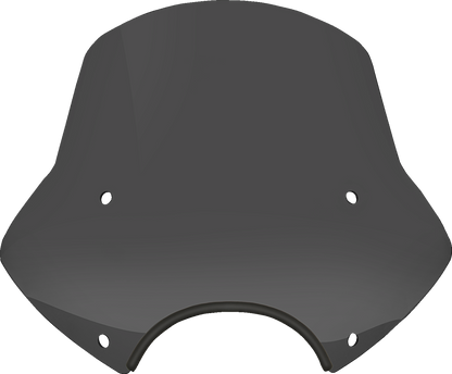 MEMPHIS SHADES Speed Demon Sportshields - 15" - 9" Headlight Cutout - Dark Black Smoke MEP54710