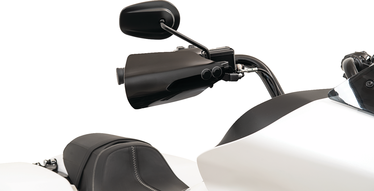 MEMPHIS SHADES Handguards - Black - Touring MEB7233
