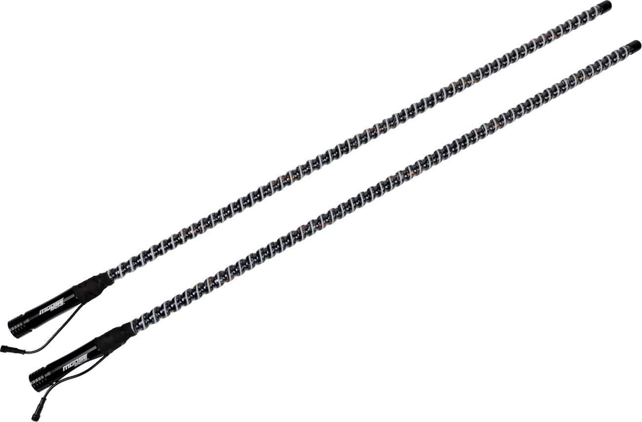 MOOSE OFFROAD Quick Disconnect Whip Light - 4' QD-COBBTR-142-PU