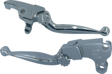 PSR Journey Adjustable Lever Set for Harley Models - Chrome 12-00617-20