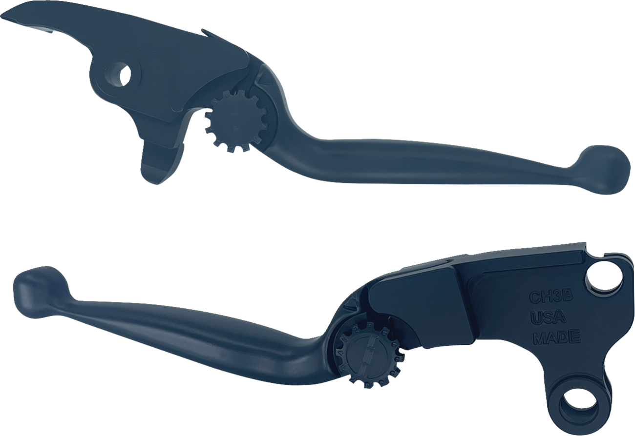 PSR Journey Adjustable Lever Set for Harley Models - Black 12-00617-22