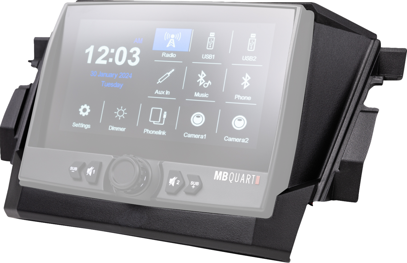 MB QUART Radio Install Kit - Polaris MBQRP-DASH-1