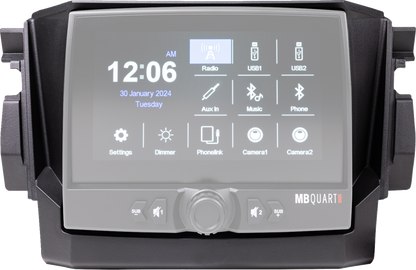 MB QUART Radio Install Kit - Polaris MBQRP-DASH-1