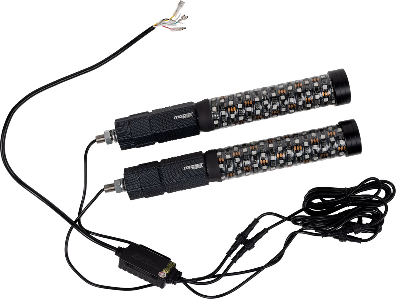 MOOSE OFFROAD Quick Release Whip - 1' - Pair PQR-CHSBTR1.8-112-PU