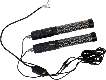 MOOSE OFFROAD Quick Release Whip - 1' - Pair PQR-CHSBTR1.8-112-PU