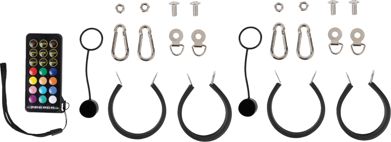 MOOSE OFFROAD Quick Release Whip - 4' - Pair PQR-CHSBTR1.8-142-PU