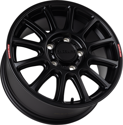 RACELINE WHEELS Wheel - Alpha - Front/Rear - Black - 15x7 - 5/114.3 - +56 mm A14VB-57012+56