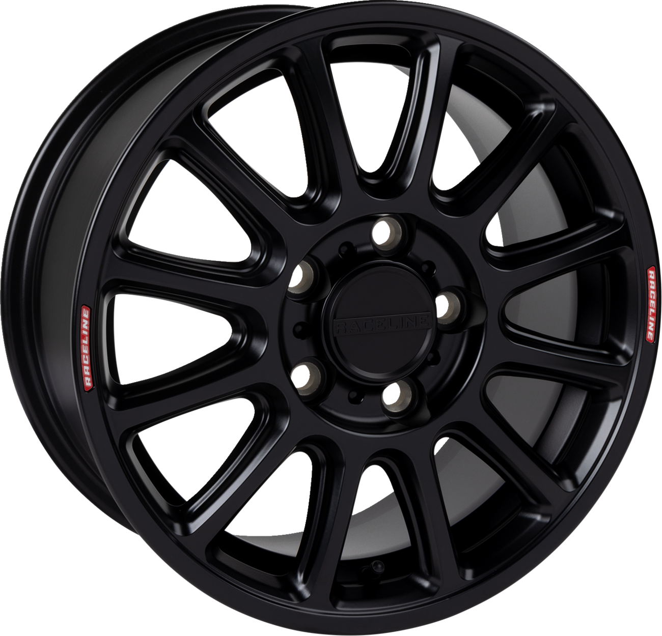 RACELINE WHEELS Wheel - Alpha - Front/Rear - Black - 15x7 - 5/114.3 - +56 mm A14VB-57012+56