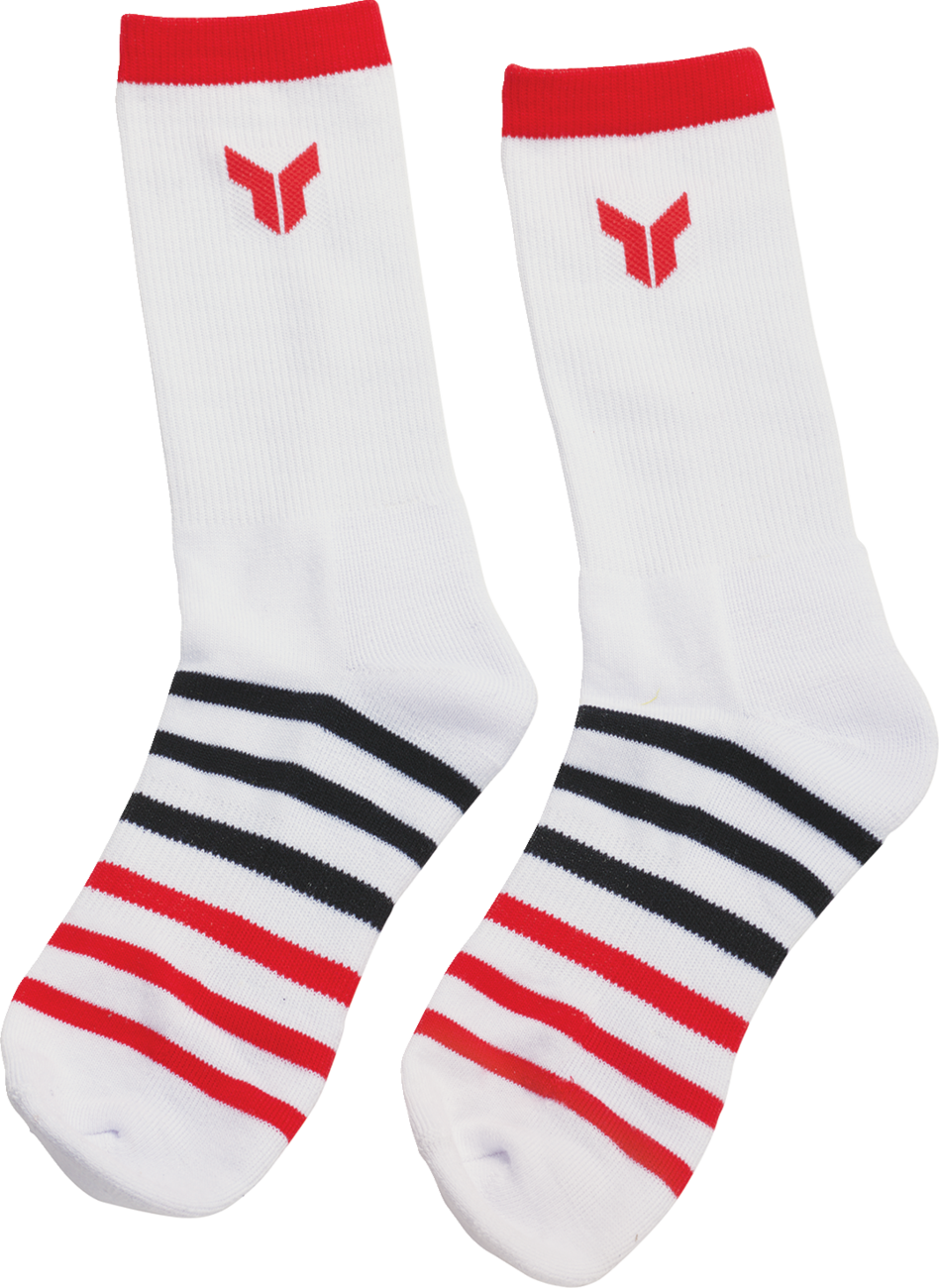 THOR Crew Socks - White - Large/XL - 3 Pack 3431-0855