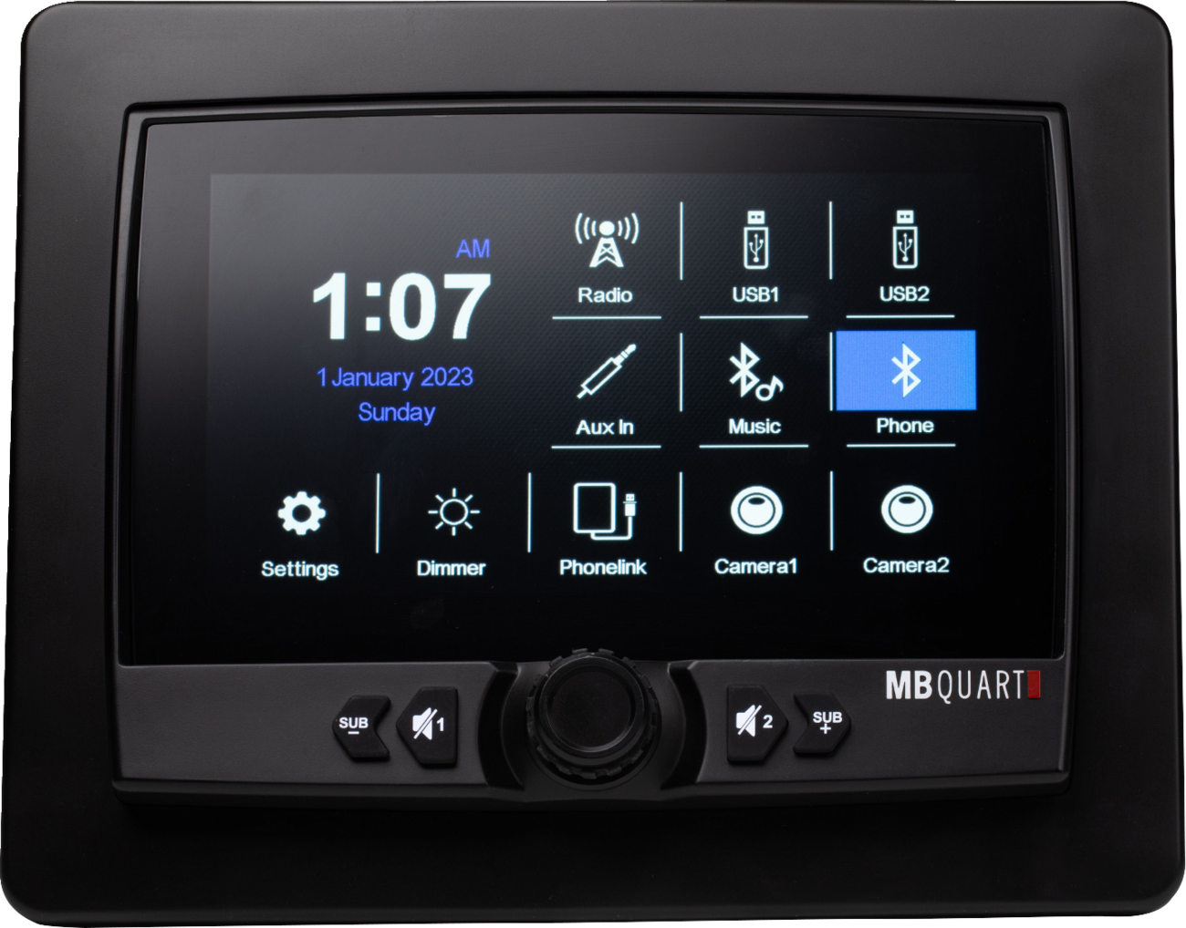 MB QUART Radio - Touchscreen - GMR7 GMR7V1