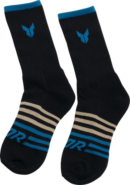 THOR Crew Socks - Black - Small/Medium - 3 Pack 3431-0856
