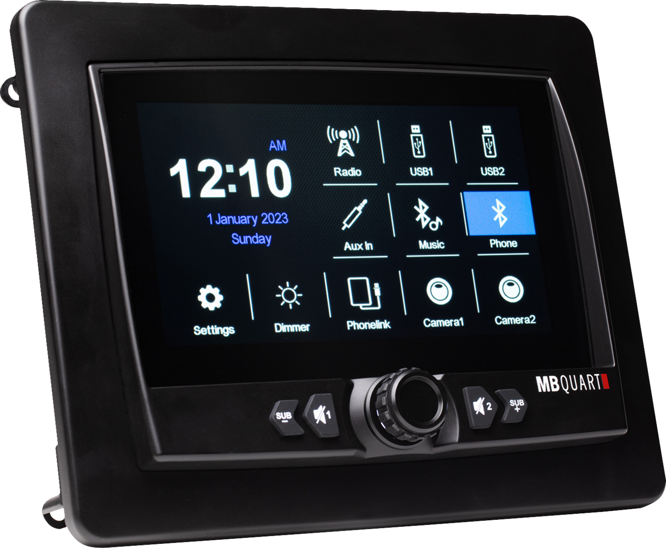 MB QUART Radio - Touchscreen - GMR7 GMR7V1