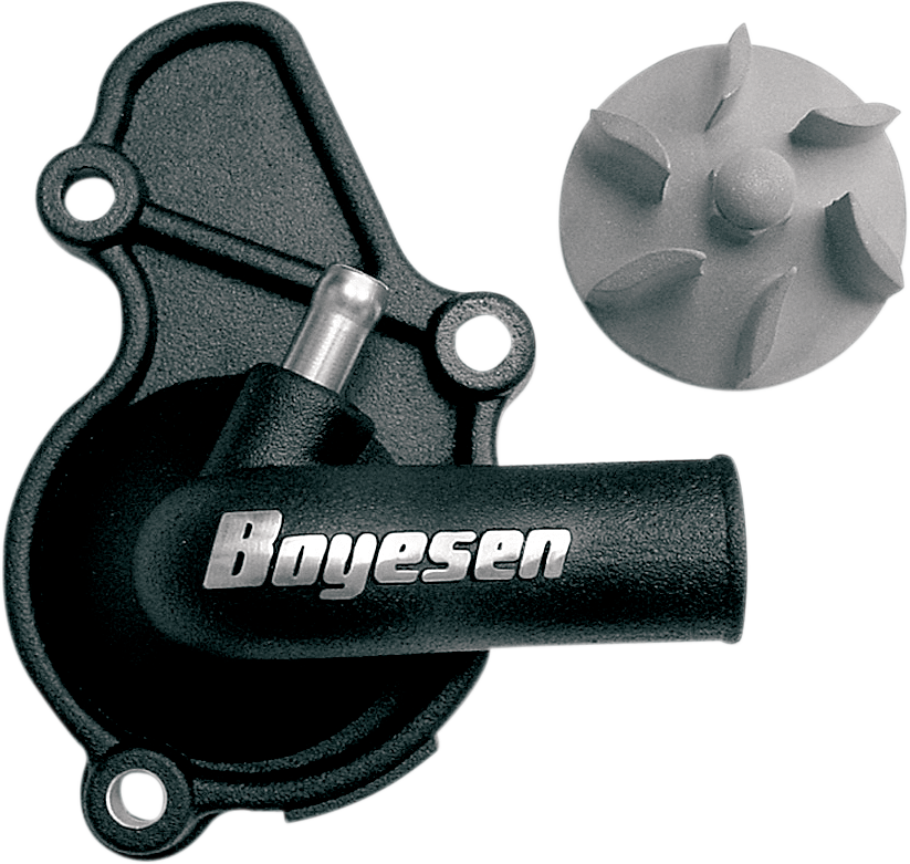 BOYESEN Impeller/Waterpump Cover - Black - Honda WPK-08B