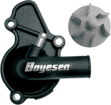 BOYESEN Impeller/Waterpump Cover - Black - Honda WPK-08B