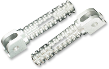 PSR Foot Pegs - Silver - BMW/Honda '87-'25 03-01200-21