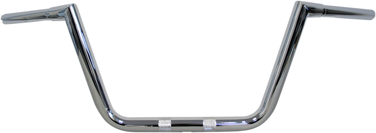 LA CHOPPERS 1-1/4" Twin Peaks Hefty Big Twin Handlebar - 10" - Chrome LA-7362-10