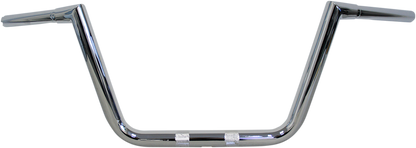 LA CHOPPERS 1-1/4" Twin Peaks Hefty Big Twin Handlebar - 10" - Chrome LA-7362-10