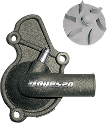 BOYESEN Impeller/Waterpump Cover - Magnesium - Suzuki WPK-26M
