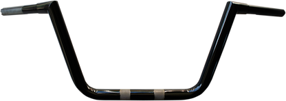 LA CHOPPERS 1-1/4" Twin Peaks Hefty Big Twin Handlebar - 10" - Black LA-7362-10B