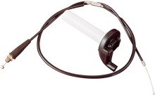 PARTS UNLIMITED Straight Pull Twist Throttle w/ Cable 052015