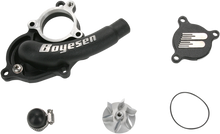 BOYESEN Supercooler Waterpump Cover - Black - Suzuki WPK-27B