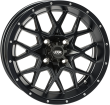 ITP Wheel - Hurricane - Rear - Black - 14x7 - 4/110 - 2+5 1428637536B