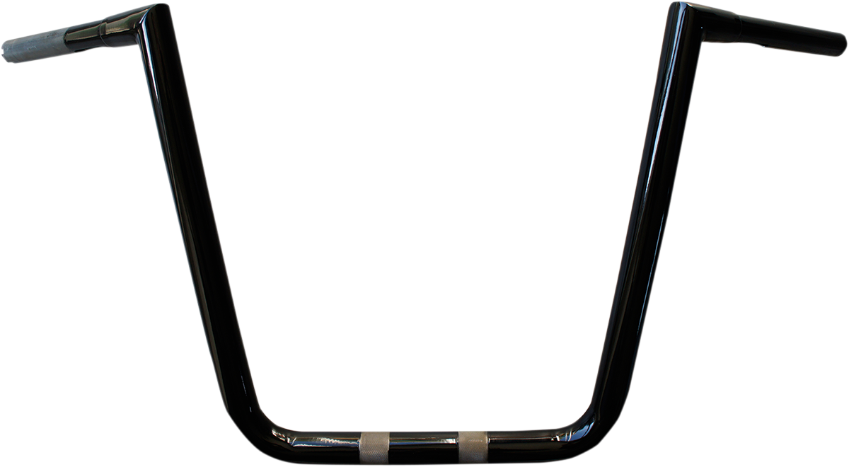 LA CHOPPERS 1-1/4" Twin Peaks Hefty Big Twin Handlebar - 16" - Black LA-7362-16B