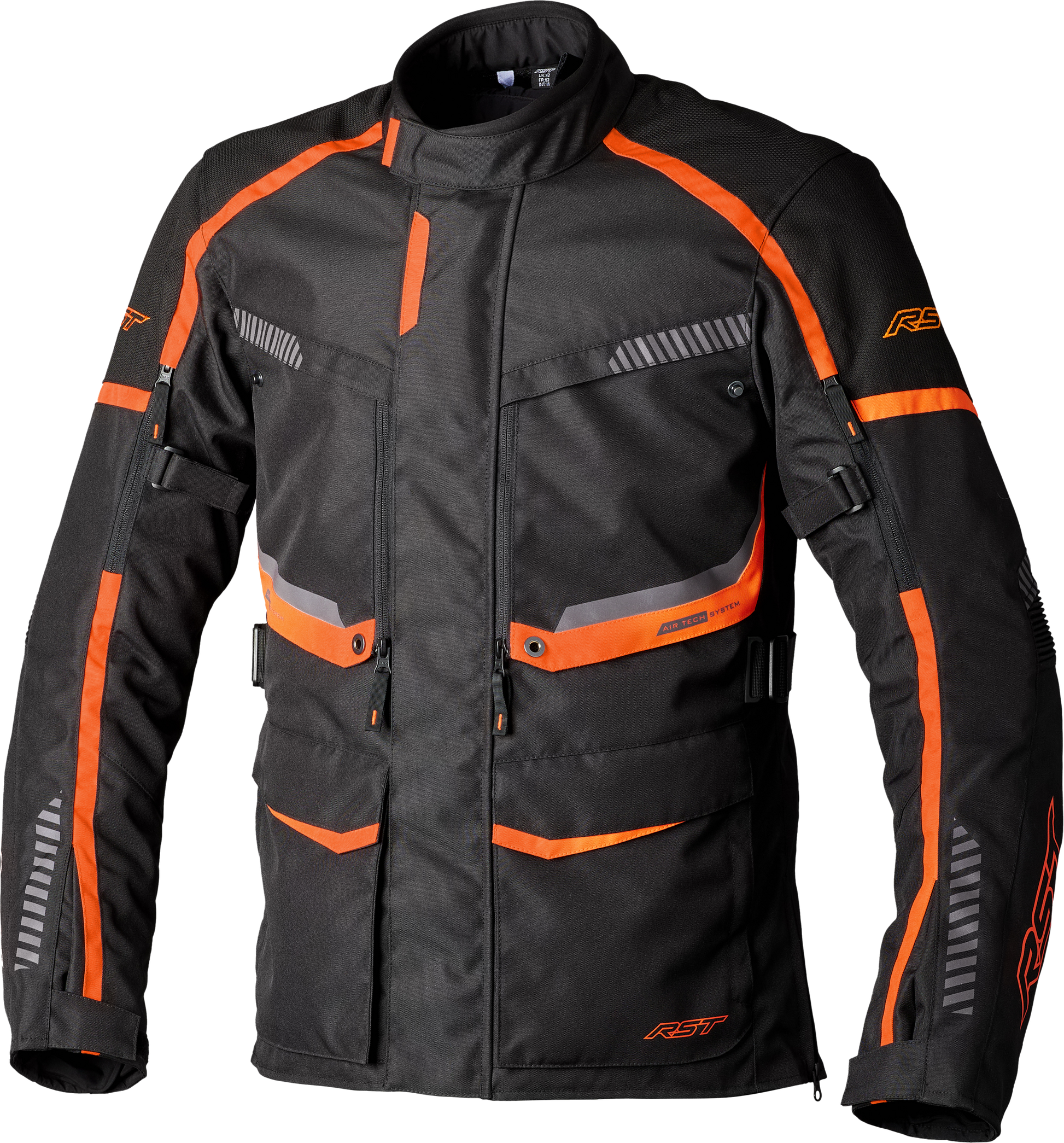Maverick Evo Ce Jacket Black/Orange Textile 3xl
