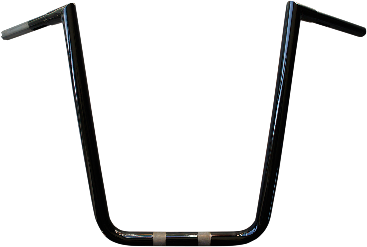 LA CHOPPERS 1-1/4" Twin Peaks Hefty Big Twin Handlebar - 19" - Black LA-7362-19B