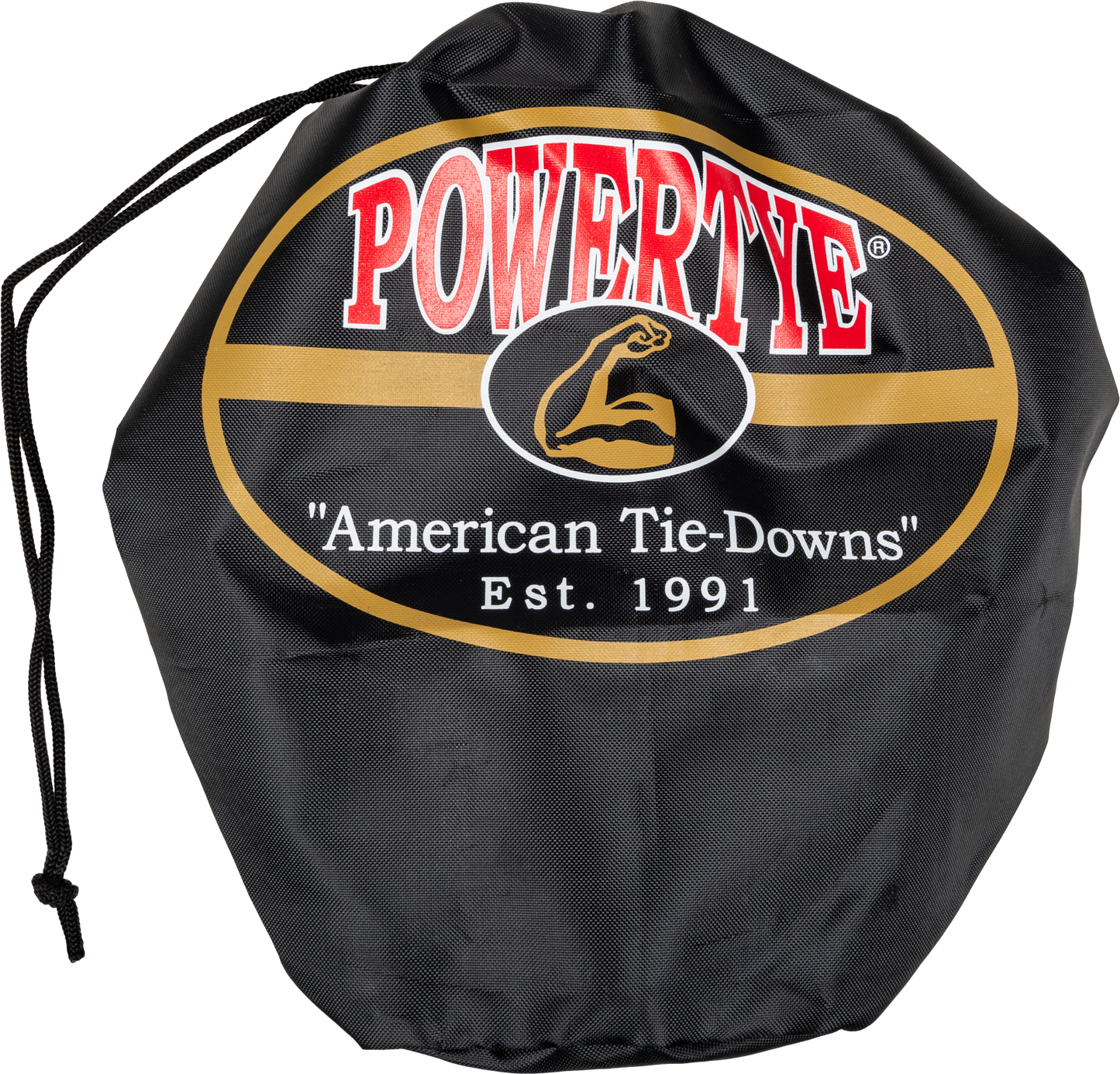 Tie Down Rat Sec Hooks/Swivel 1.5"X6' Blk/Blk W/Storage Bag