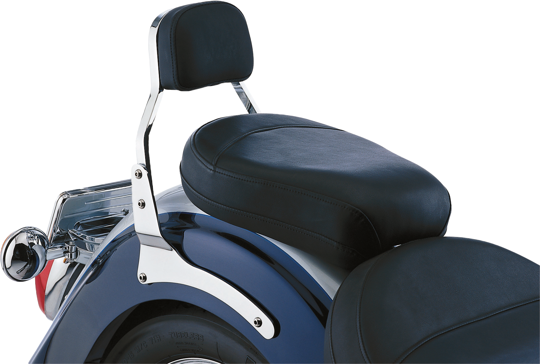 Mini Sissy Bar W/Pad Chrome Yam Raider 08 18