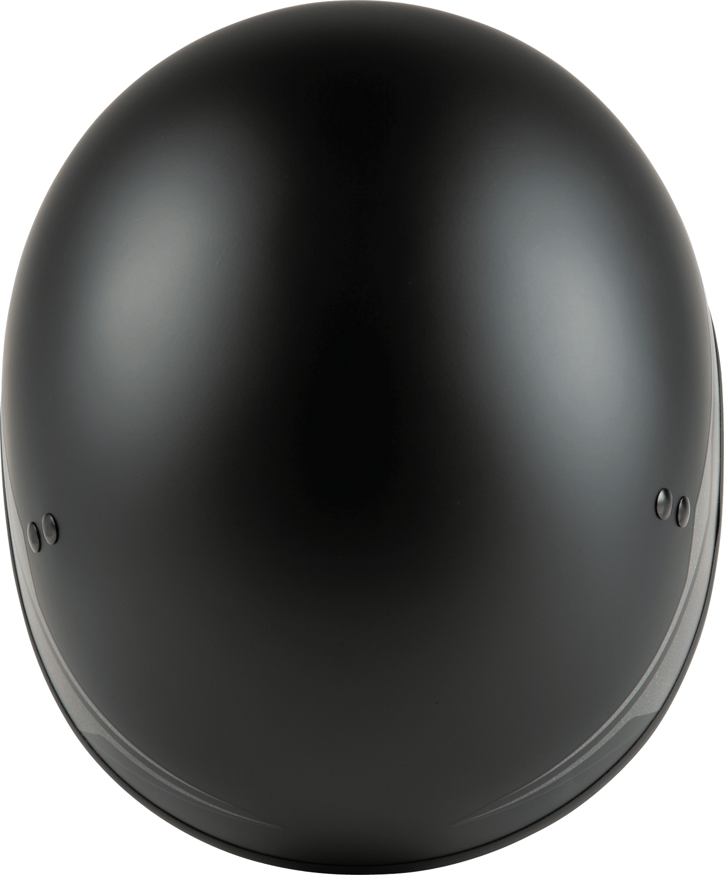 Hh 65 Half Helmet Source Naked Matte Black/Silver Md