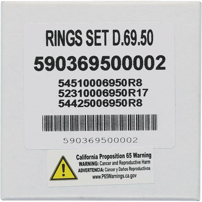 Piston Rings 69.46mm Hon For Vertex Pistons Only