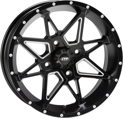 ITP Wheel - Tornado - Front/Rear - Black - 14x7 - 4/4 - 4+3 1421953727B
