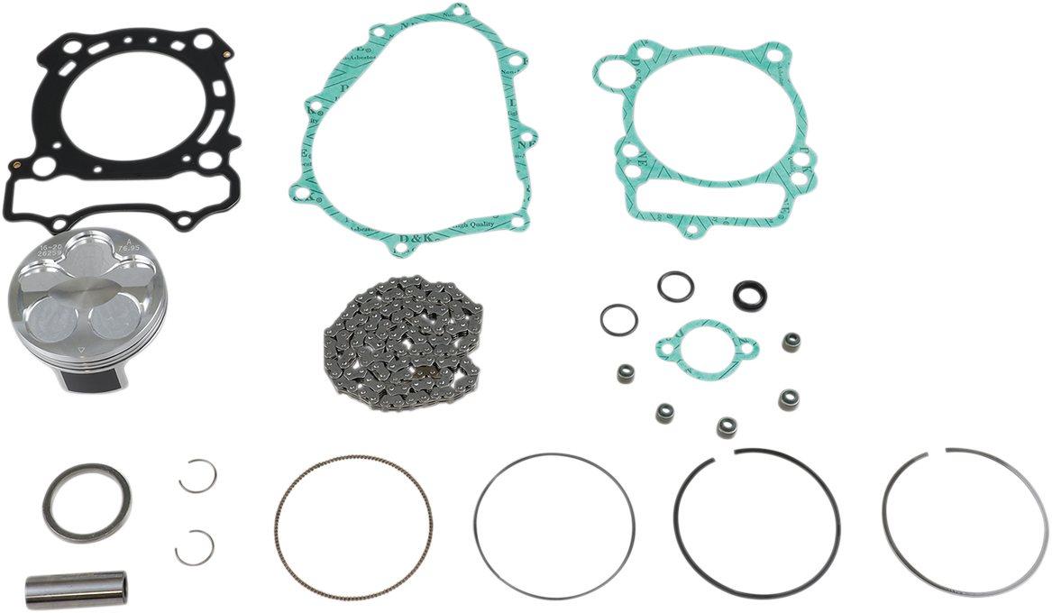 VERTEX Top End Piston Kit - 76.95 mm - Yamaha YZ250F VTKTC23391A