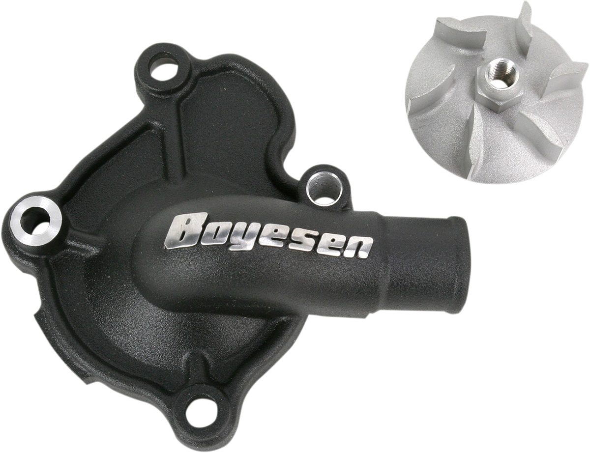 BOYESEN Impeller/Waterpump Cover - Black - Honda WPK-07AB