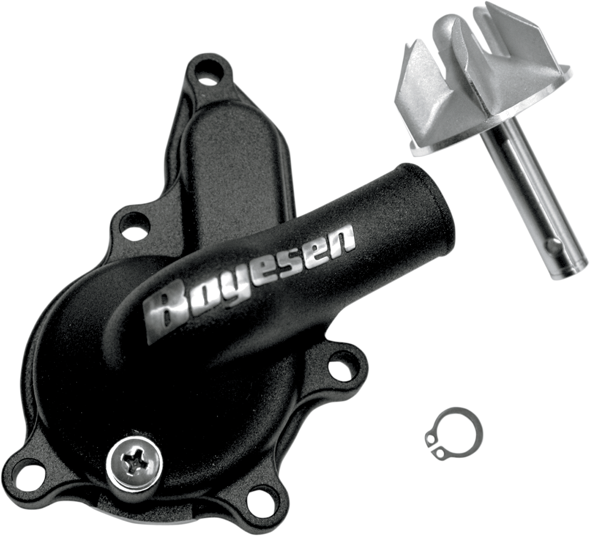 BOYESEN Impeller/Waterpump Cover - Black - Suzuki WPK-28B