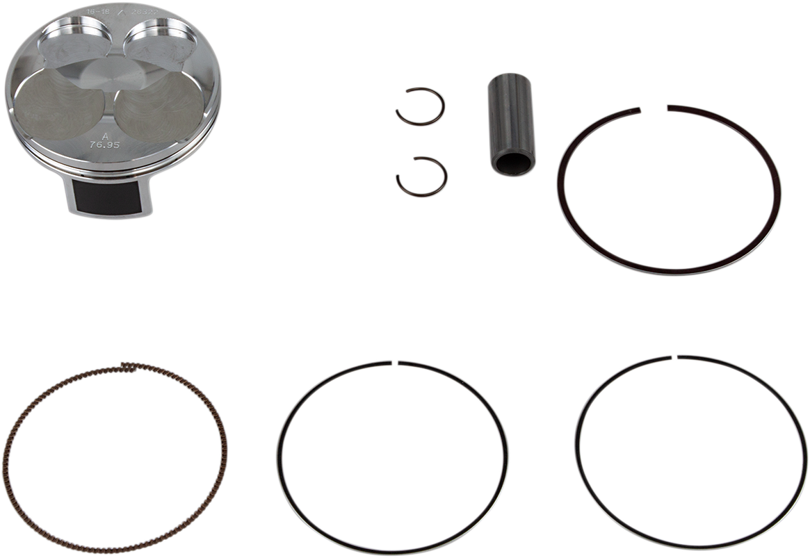 VERTEX Piston Kit - 76.95 mm - Kawasaki KX250F 24166A