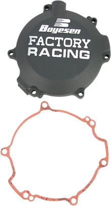 BOYESEN Clutch Cover - Black - Kawasaki/Suzuki CC-10B