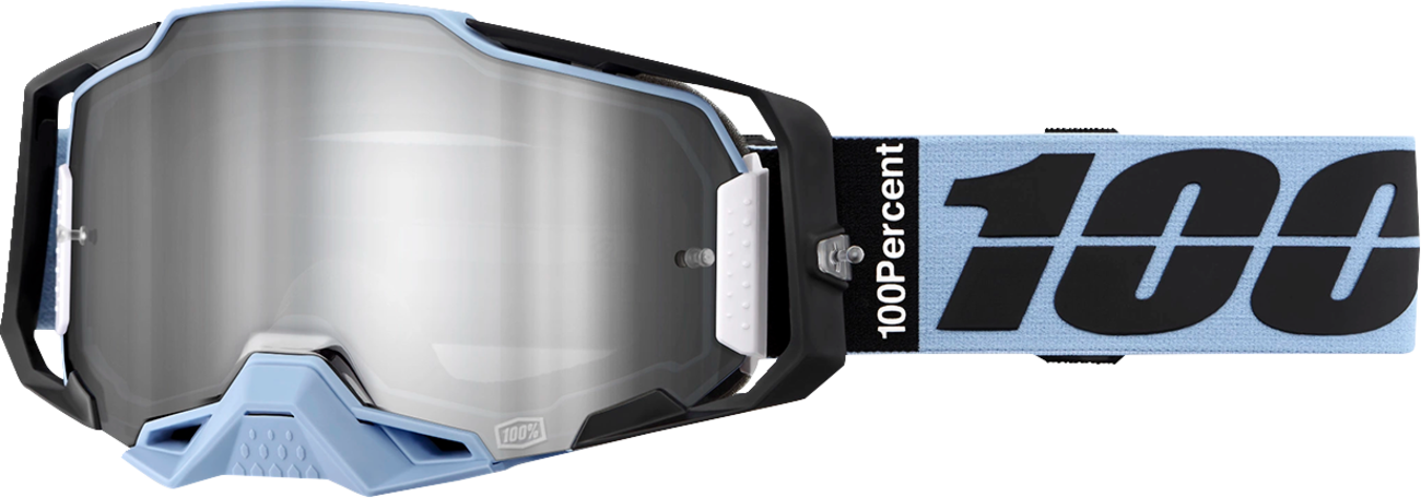 100% Armega Goggle - Petros - Silver Mirror Lens 50005-00041