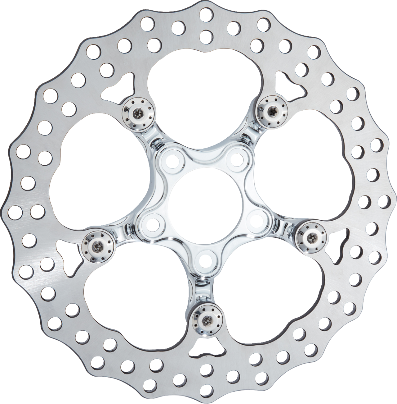 ARLEN NESS Spider Rotor - 11.8" - Chrome - Rear 300-076