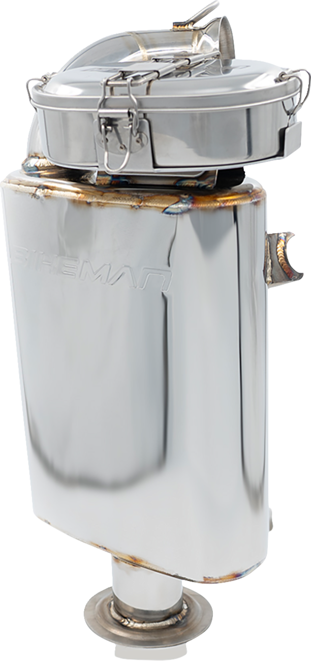 BIKEMAN PERFORMANCE Full Velocity Slip-On Muffler - Stainless Steel 02-330-SS-M