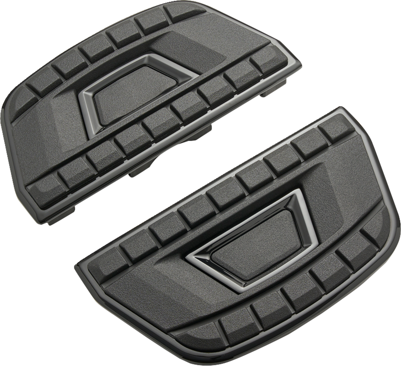 CIRO Chicane™ Floorboard Inserts - Passenger - Black 61820
