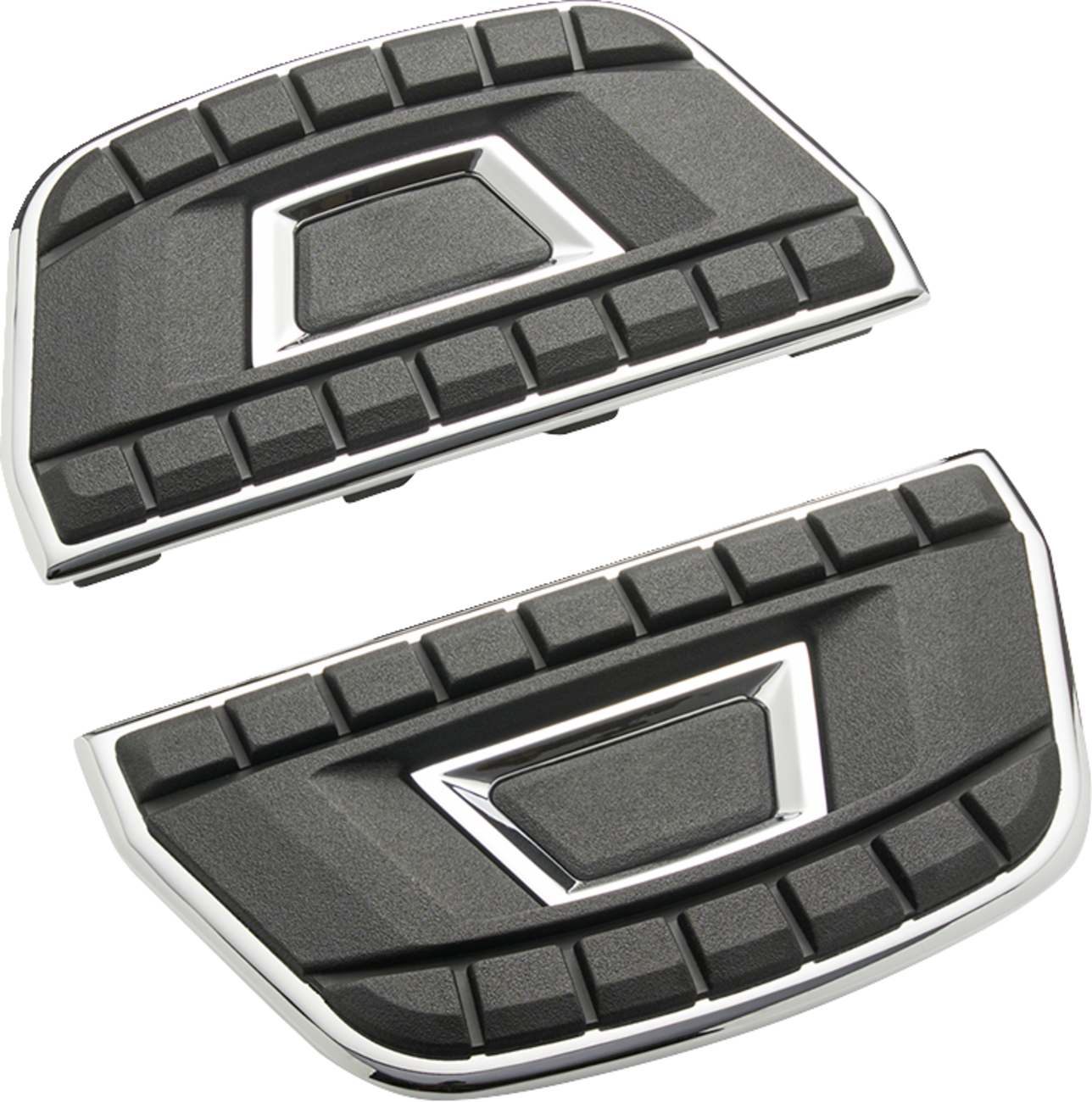 CIRO Chicane™ Floorboard Inserts - Passenger - Chrome 61800